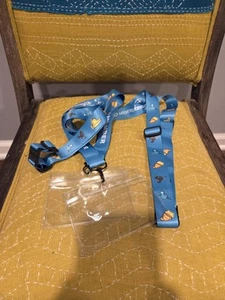 2 Disney Lanyards DVC Disney Vacation Club Blue Color Adjustable Straps - Picture 1 of 8
