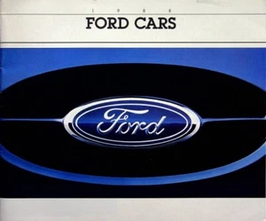 278058) Ford Taurus Thunderbird Tempo Mustang - USA - Prospekt 1988 - Picture 1 of 1
