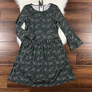 Boden Size UK 10 / US 6 R Green Floral Posie Jersey Dress - Picture 1 of 8