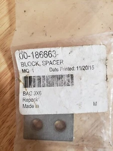 Hobart 00-186663 Espaciador, Bloque, Tope de Cubierta, 4246HD/S Envío Gratis - Imagen 1 de 2