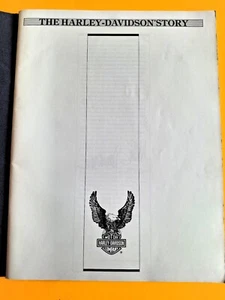 The Harley-Davidson Story Book 1903-1989 Motor Cycles - Imagen 1 de 15