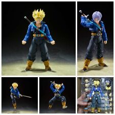 SHF Dragon Ball Z Super Saiyan Trunks 6in Action Figure Box Set