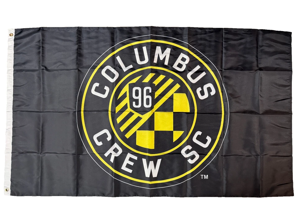 Columbus Crew Logo Flag Soccer Football 3x5- With Grommets One-Sided - Image 1 of 1