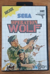 Operation Wolf - Complet PAL EUR - SEGA Master System - Foto 1 di 3