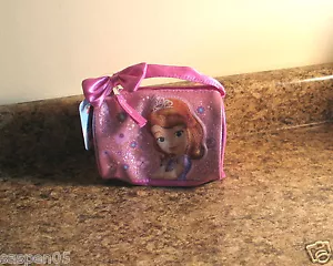 Disney Sofía The First Bolso de Mano con Cremallera Cierre Niñas NUEVO - Imagen 1 de 3