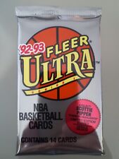 1992-93 Fleer Ultra Basketball Series I (1) Cello Pack 14 NBA Cards; Lesen!