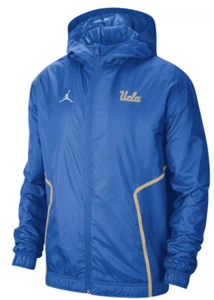 Chaqueta UCLA Bruins Nike Jordan Azul Fútbol Lateral Tejida Cremallera Completa Para Hombre’s XXL - Imagen 1 de 4