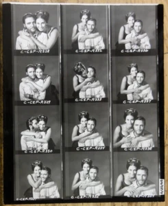 Elvis Presley Ina Balin Filmregisseur Kontaktblatt Stills CEP R328-339 Charro - Bild 1 von 2