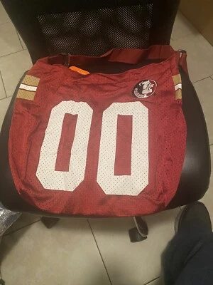Cartera Jersey Florida State Seminoles Nueva Con Etiquetas-Prepárate Niñas-Listo para Espíritu Foto 1 de 4