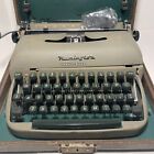 Remington Travel-Riter Portable Manual Typewriter w/Case Vintage 1950s