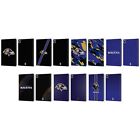 OFFICIAL NFL BALTIMORE RAVENS LOGO LEATHER BOOK WALLET CASE COVER FOR APPLE iPAD