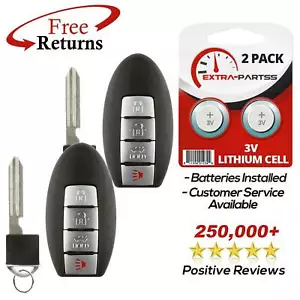 2 For 2004 2005 2006 2007 2008 2009 Nissan Quest Keyless Entry Key Fob Remote - Picture 1 of 7