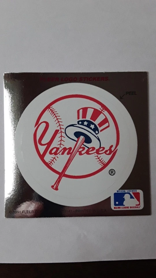 1991 Fleer Ultra Baseball Team Logo Stickers - You Pick