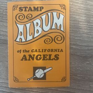 1969 TOPPS California Angels Stamp ALBUM (Empty)