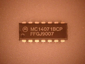 2x Motorola MC14071BCP mercancía original nueva - Imagen 1 de 1