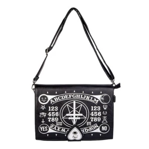 Poizen Industries Okkult Ouija Brett Gothic Damen Umhängetasche Tasche B-Occult - Picture 1 of 6