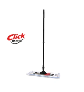 Sprintus Mopp-Set Click to Mop Klapphalter Mikrofaser Microfaser Wischmop Stiel - Bild 1 von 8