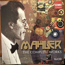 Gustav Mahler The Complete Works CD 16 Box Set 2010