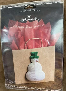 PUNZE WABENBORTE 3D SCHNEEMANN (2) TEILE SUPER SÜSS!! - Bild 1 von 2