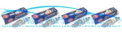 1999-2001 VOLKSWAGEN GOLF 2.0L AZG MK4 NGK IX IRIDIUM SPARK PLUGS GTI GL GLS NEW - Image 1 of 4