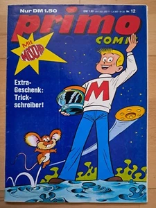 Primo Comic Nr.12 von 1972 mit Pichelsteiner, Lucky Luke, Harro & Platte - Z1-2 - Picture 1 of 3