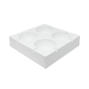 1960s White Ashtray by Giorgio Soavi for Olivetti - Picture 1 of 8