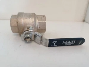 Boss Ball Lever Valve 1 1/2" PN 32 DN40. New Old Stock. - Picture 1 of 7