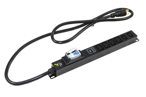 7500W PDU 240V 30A L6-30P 4xC13 2x C19 Cryptocurrency Mining, PDU - Bild 1 von 7