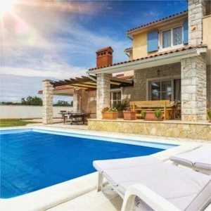 Lona solar rectangular 10m x 5m cubierta de piscina lámina solar calefacción solar - Imagen 1 de 5