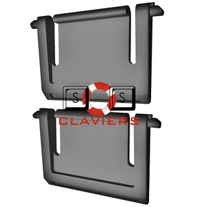 Trust GXT 863 Mazz Mechanical Keyboard Spare Abfall Tilt Leg Ständer Feet Satz - Bild 1 von 3