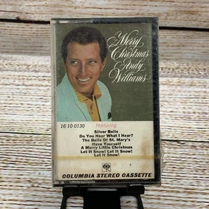 Andy Williams - Merry Christmas [1965 Cassette Tape Reissue] Columbia Sealed - Picture 1 of 4