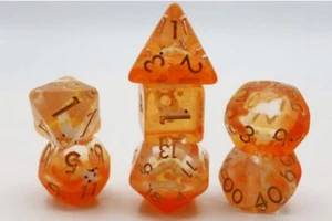 FBG2246 - Golden Koi Fish RPG Dice Set (7) (Foam Brain Games) - Picture 1 of 1