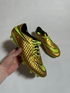 Nike Hypervenom Phantom 1 Gold Neymar Jr. - Size 8.5 Soccer Cleats - Picture 1 of 12