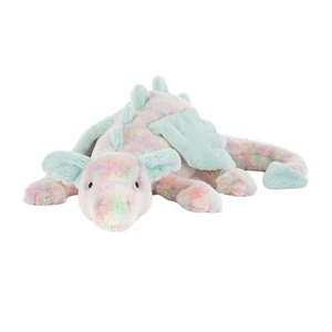 Drago Jellycat Lazulia enorme - estremamente raro - nuovo con etichette - 20 pollici - Foto 1 di 8