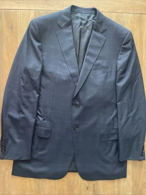 Chaqueta Ermenegildo Zegna 15 Milmil 15 Ventana Para Hombre 46L Calce Ajustado Primavera/Verano Foto 1 de 4