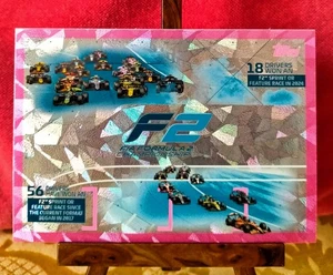 Topps F1 2025 Turbo Attax -  Formula 2 - F2 Sprint or feature rave In 2024 Rosa - Picture 1 of 2