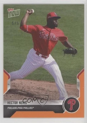 2021 Topps Now Road to Opening Day Orange /5 Hector Neris #OD-281 - Image 1 of 2