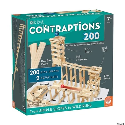 Juego de tablones KEVA Contraptions - 200 piezas ENVÍO GRATUITO Foto 1 de 4