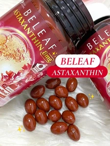 Beleaf Astaxanthin Slow Aging Nourish Restore Skin Condition Reduces Eye Strain - Picture 1 of 7
