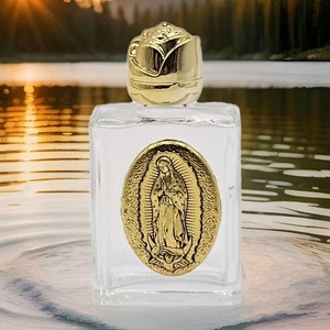 Weihwasserflasche religiös quadratisch Fläschchen christlich Behälter christlich RAA - Bild 1 von 6