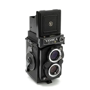 Cámara fotográfica de formato medio Yashica Mat-124 G TLR con estuche - Imagen 1 de 24
