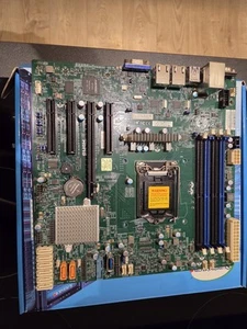 Supermicro X11SSM-F per chipset Intel C236 LGA1151 DDR4 scheda madre server - Imagen 1 de 4