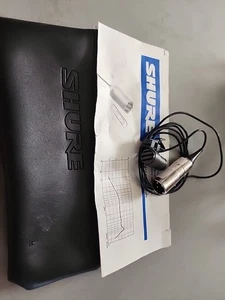 Shure SM11 Lavalier Microphone (XLR) w/bag, clip and manual  - Picture 1 of 4