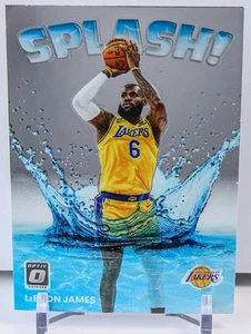 LeBron James 2022-23 Panini Optic Splash Insert LA Lakers #15 - Picture 1 of 2