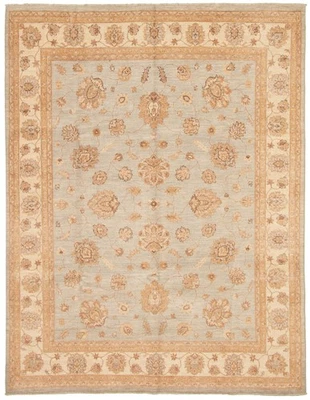 Alfombra oriental anudada a mano de 8'0" x 10'0" alfombra tradicional de lana Foto 1 de 4