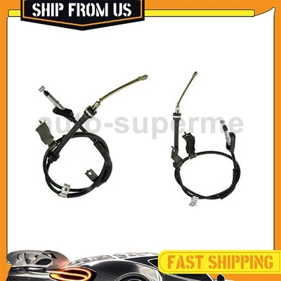 Cabo de freio de estacionamento traseiro automático 2 peças para Honda Civic 1992-1995 - Imagem 1 de 4