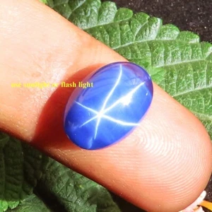 Natural Pink Lindy Star Sapphire Oval Cabochon 6.20 CT 10x13x3 mm Gemstone RT-44 - Picture 1 of 5