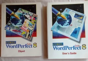 Corel WordPerfect Suite 8 CD-ROM + Manuals 1997 - Picture 1 of 5