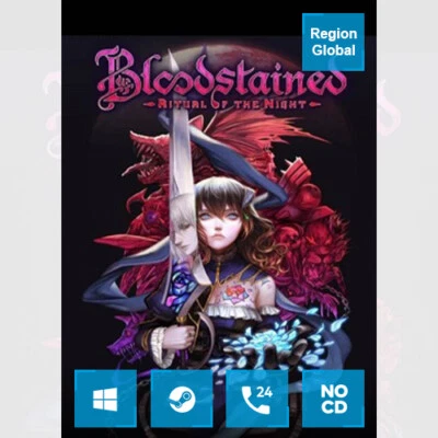 Bloodstained Ritual of the Night for PC Game Steam Key Region Free - Image 1 of 4