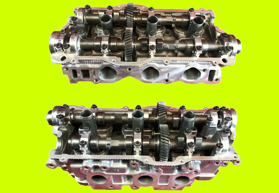 再制造一对丰田 4Runner Tacoma 3.4L DOHC 5VZ 气缸盖 — 第 1/1 张图片